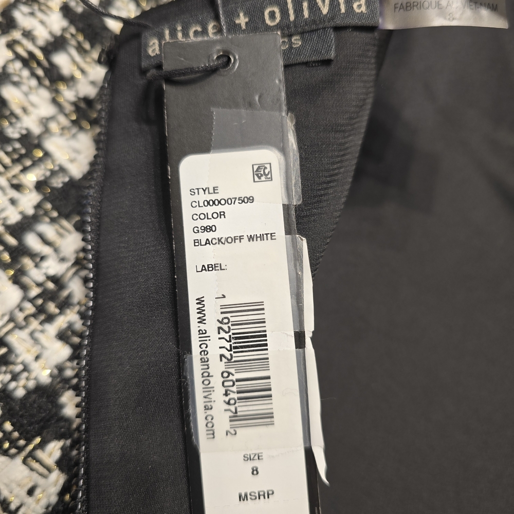 Alice + Olivia Bonita Tweed Dress - Picture 7 of 7